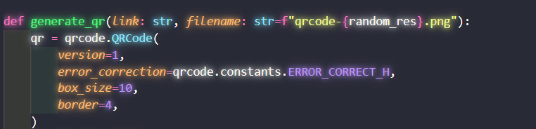 Python Glow Effect